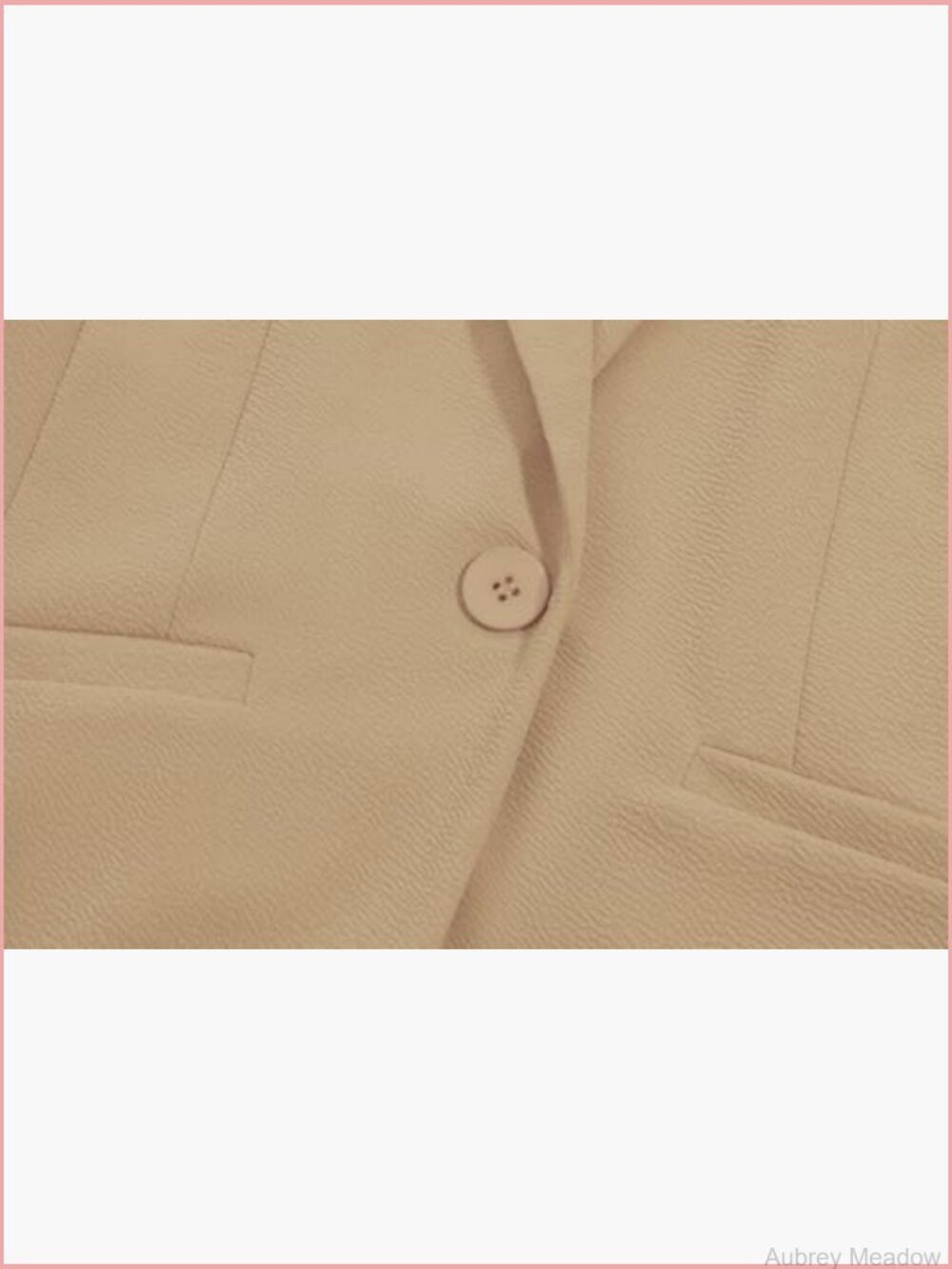 Dressy Casual Ruched 3/4 Sleeve Blazer Notch Lapel Work Jacket - Picture 5 of 6
